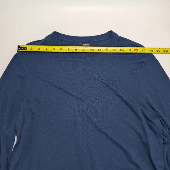 Allbirds Sea Wool Long Sleeve Lightweight T-shirt - Picture 7 of 9